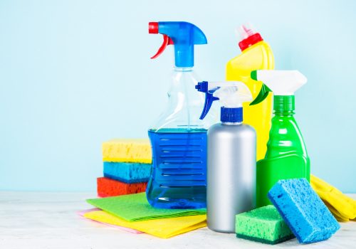 Cleaning products, household